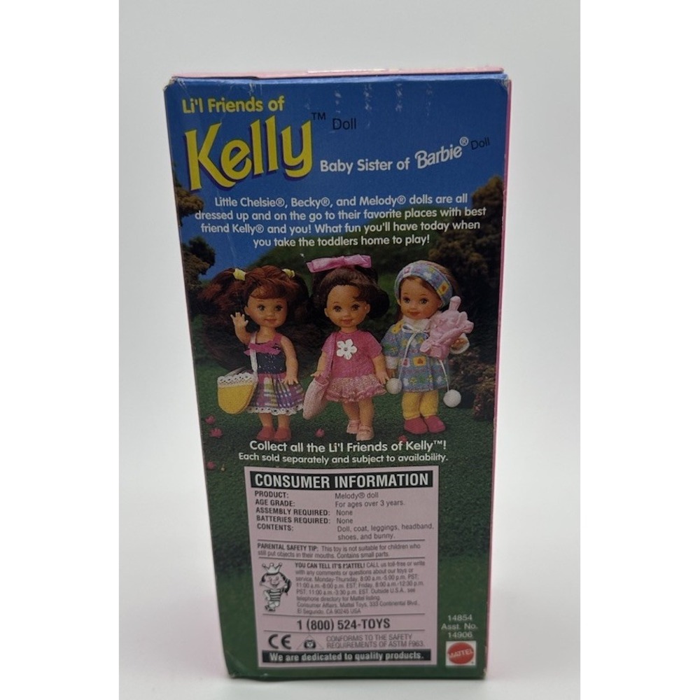 MATTEL KELLY LIL FRIENDS MELODY 14854 BELINDA B1076 TARGET DOLL LOT 2 NEW - Picture 12 of 14